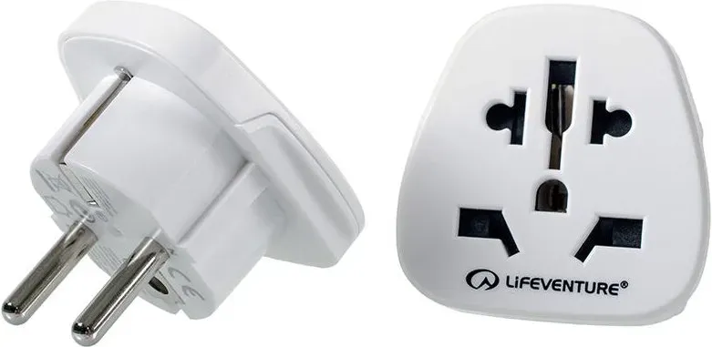 Reiseadapter World to Europe kompakt Typ C/E/F für Smartphones und Tablets Einheitsfarbe NO SIZE