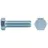 Industrial Quality Supplies Sechskantschraube DIN 961 M10 x 1,25 x 30 200 Stück