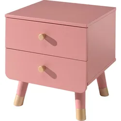 Nachttisch VIPACK "Billy", rosa (terra rosa), B:43cm H:45,2cm T:40cm, Tische