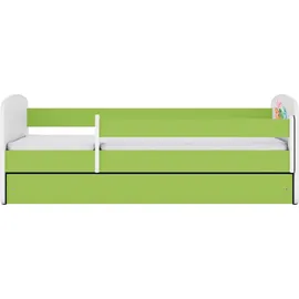 raumhirsch furniture Kinderbett Raumhirsch 80 x 180 cm Holzwerkstoff grün