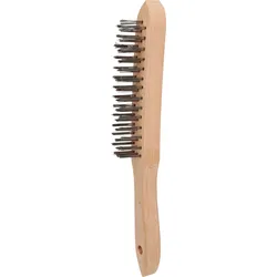 Brilliant Tools Edelstahl-Handdrahtbürste 3-reihig, 290mm Drahtbürste, Bremssattelreinigung,Drahtbürste  BT706003