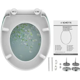 Schütte WC-Sitz FLOWER IN THE WIND, mit Absenkautomatik und Schnellverschluss