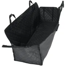 vidaXL Hunde-Autositzbezug Schwarz 137x46x50 cm