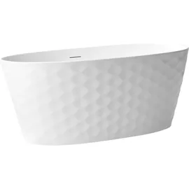 Beliani Chubut freistehende Badewanne 75 x 150 cm (230 l)