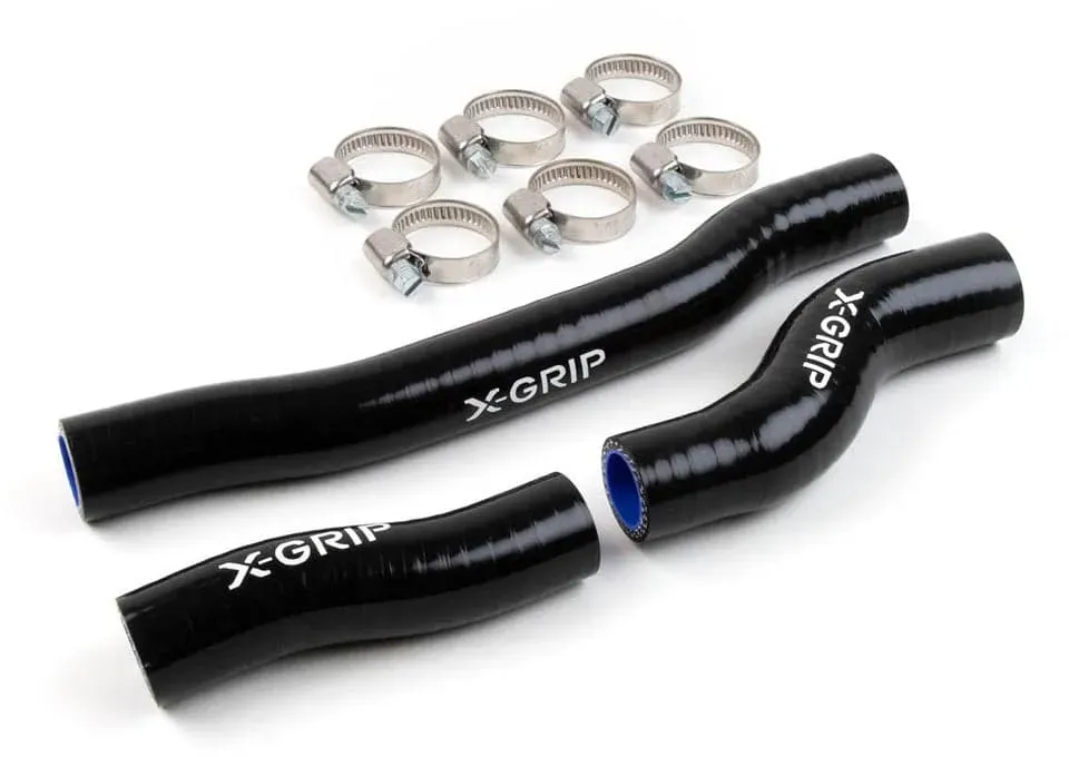 X-GRIP Silikon-Kühlerschlauch - Schwarz