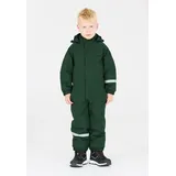 ZigZag Schneeoverall ZIGZAG "Vally", Mädchen, Gr. 98, EURO-Größen, grün (tannengrün), 100% Polyester, lang, Overalls, mit wasser- und winddichter TPU-Membran