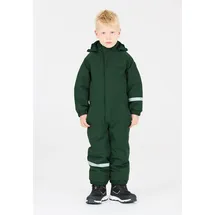 ZigZag Schneeoverall ZIGZAG "Vally", Mädchen, Gr. 98, EURO-Größen, grün (tannengrün), 100% Polyester, lang, Overalls, mit wasser- und winddichter TPU-Membran
