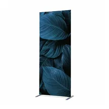 Showdown Displays Showdown-Displays Stellwand 100 x 200 cm Blau