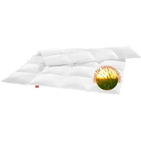 ultra leichte Daunendecke, 155 x 220 cm, Sommerdecke, ideal für heiße Nächte, allergikergeeignet, sleepling - Weiß