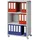 Paperflow Rollwagen 381K2.02 3 Fächer Polystyrol grau