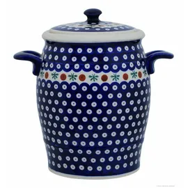 BUNZLAUER KERAMIK Original Rumtopf 4,2 Liter Mehrzwecktopf Keramiktopf Einlegetopf (Dekor 41)