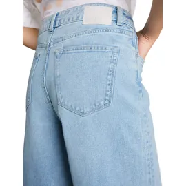 Tom Tailor DENIM Damen TTMIJA CULOTTE Jeans, blau, Uni, Gr. L