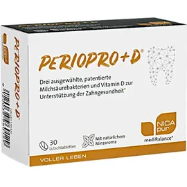 NICApur Micronutrition GmbH NICAPur mediBalance PerioPro+D Lutschtabletten