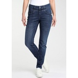 Gang Skinny-fit-Jeans 94MARISSA mit modischer V-Passe vorn & hinten blau 26 (34)
