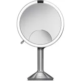 simplehuman Sensorspiegel trio gebürsteter Edelstahl 20cm (ST3024)