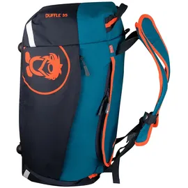TROLLKIDS Duffle 35l Tasche - Atlantic Blue / Dark Navy / Glow Orange - One Size