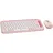 Logitech POP Icon Combo DE Rose und Off-White