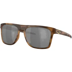 Oakley Sonnenbrille Leffingwell Polarisiert (Glasfarbe: Prizm black polarized) matt braun - 1 Brille