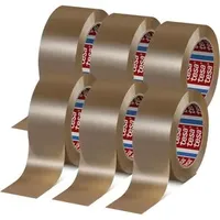Tesa Recycled PET CST 60418 chamois 132mx50mm with hotmelt