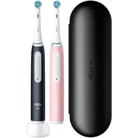 Oral-B iO Series 3n Matt Black/Blush Pink + Reiseetui mit 2. Handstück