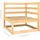vidaXL Garten-Lounge-Set 7-tlg. grau