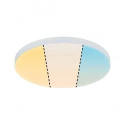 Paulmann 79892 LED Panel Velora rund 300mm White Switch Weiß