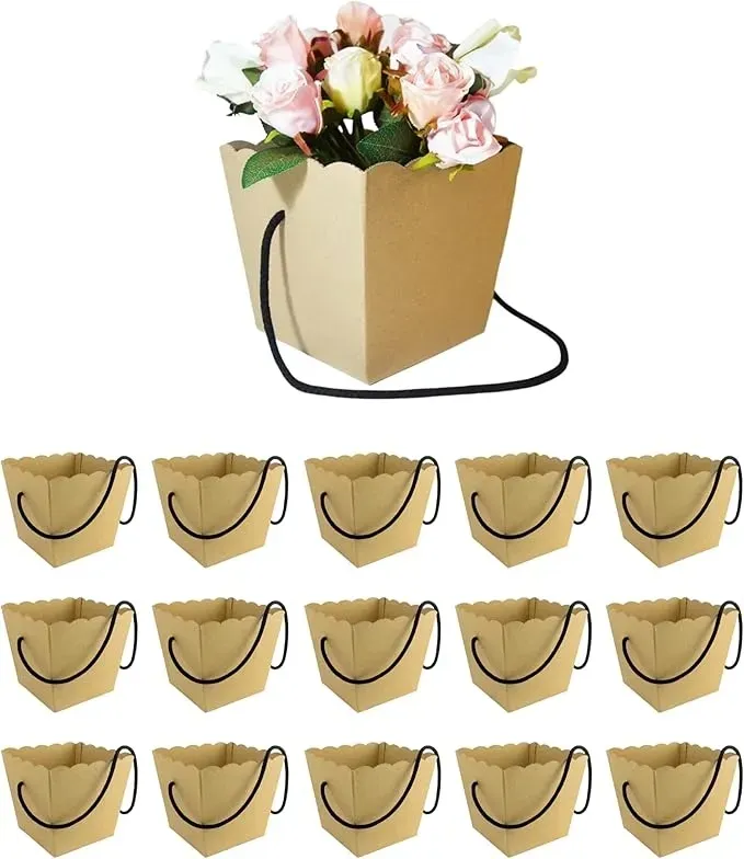 Espírito rebelde Kartonbox ohne Deckel mit Griffen 15x15x18cm – 15 Stück