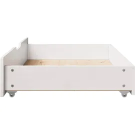 vidaXL Bettschubladen 2 Stk. Weiß 90x55x17 cm Massivholz Kiefer