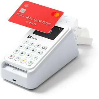 SumUp 3G+WIFI Bezahlterminal weiß, Payment Kit inkl. Bondrucker