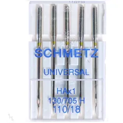 Schmetz Universal-Nadeln 5er Packung Stärke 110