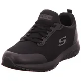 SKECHERS Herren Squad Sr Myton Sneaker, Black Textile Synthetic, 44 EU