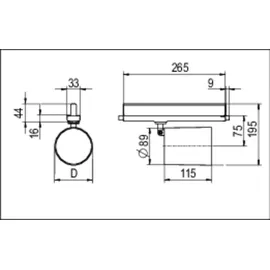 RIDI Homelight Ridi-Leuchten LED-Stromschienenstrahler TINO DAFSW840F0300