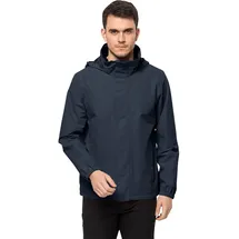 Jack Wolfskin Stormy Point 2L Regenjacke Herren Nacht Blau M