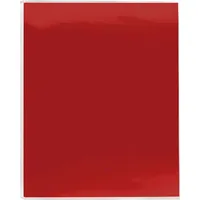 Ideal Trend Fotoalbum mit Soft-Cover Slip-in Album 24 Fotos Uni - Farbe: Rot | Format: 10x15 - Rot