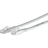 METZ CONNECT 1308450388-E Netzwerkkabel weiß 0,3 m), Cat6a S/FTP