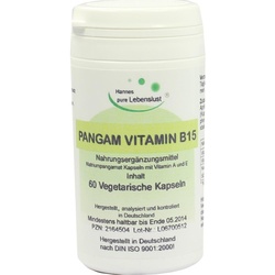 Pangam Vitamin B15 Kapseln 60 St