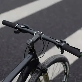 ROCKBROS Fahrradgriffe aus Silikonschaum 13 cm kompatibel mit allen Fahrrädern schwarz