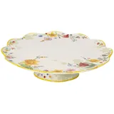 Villeroy & Boch Tortenplatte auf Fuß Spring Awakening Länge 33 x Breite Höhe 7,5 cm