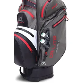 Big MAX Dri LITE Silencio 2 - Wasserabweisende Golftasche dunkelblau rot