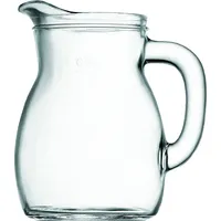 Bormioli Rocco Bistrot Krug, mit Füllstrich bei 0.5l, Glas, transparent, 1 Stück