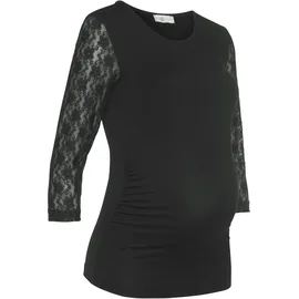 NEUN MONATE Umstandsshirt in schwarz | Gr.: 40/42,