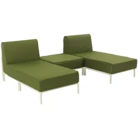 Oviala Loungesofa grün