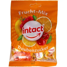 Sanotact Intact Traubenzucker Beutel Frucht-Mix