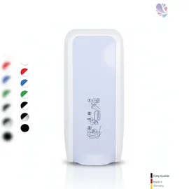 Blanc HYGIENIC Spender für Toilettensitzreinigung MANUELL bis zu 1.000 Anwendungen je 1-Liter, blitzschneller Kartuschenwechsel, Blanc Cosmos