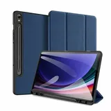 DUX DUCIS Domo Smart Sleep Case für Galaxy Tab S9 FE und S10 FE Blau