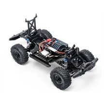 AMEWI RC-Auto Dirt Climbing Pickup Brushed 1:10 4WD RTR schwarz