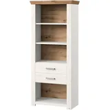 Set One by Musterring York Regal 75 x 42 x 175 cm Weiß