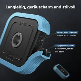 Merach 3-in-1 verstellbares Hantel-Set Kurzhantel & Langhantel 20 kg blau
