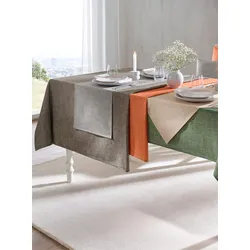 Tischdecke Gr. 3, beige (sesam), B:110cm L:135cm, Tischdecken