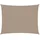 vidaXL Sonnensegel Oxford-Gewebe Rechteckig 4x6 m Taupe